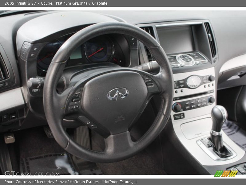 Platinum Graphite / Graphite 2009 Infiniti G 37 x Coupe
