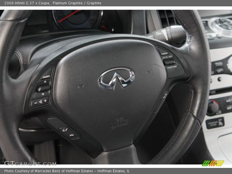 Platinum Graphite / Graphite 2009 Infiniti G 37 x Coupe