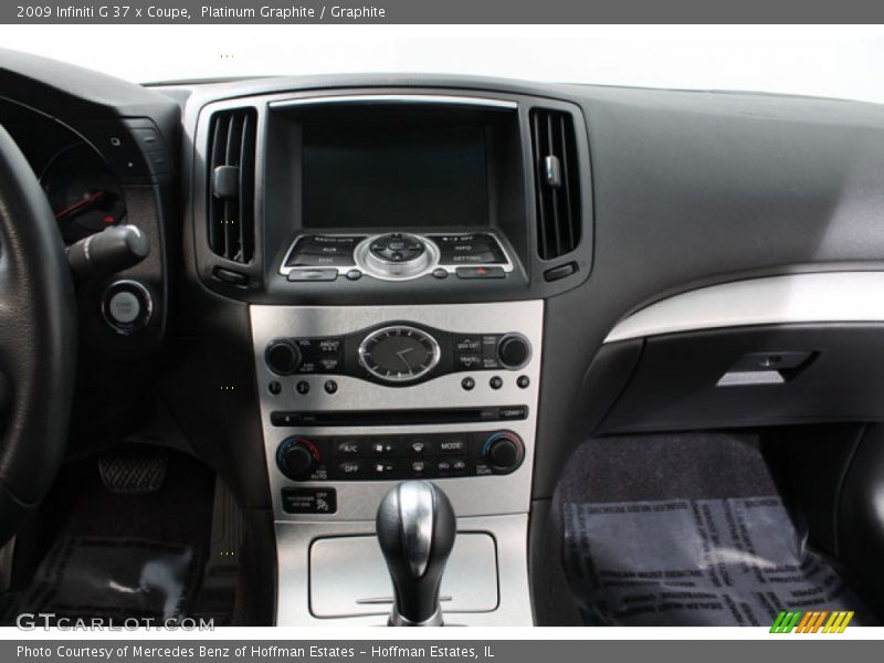 Platinum Graphite / Graphite 2009 Infiniti G 37 x Coupe