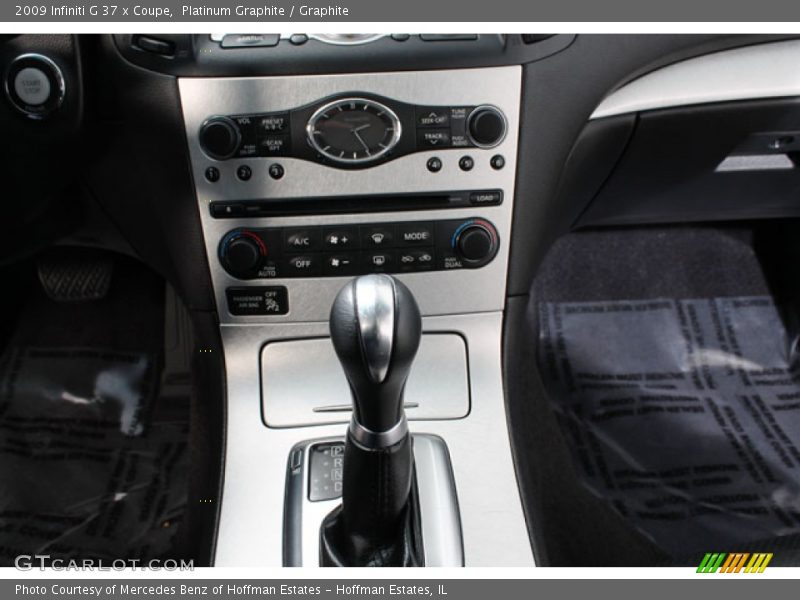Platinum Graphite / Graphite 2009 Infiniti G 37 x Coupe