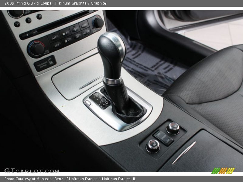 Platinum Graphite / Graphite 2009 Infiniti G 37 x Coupe