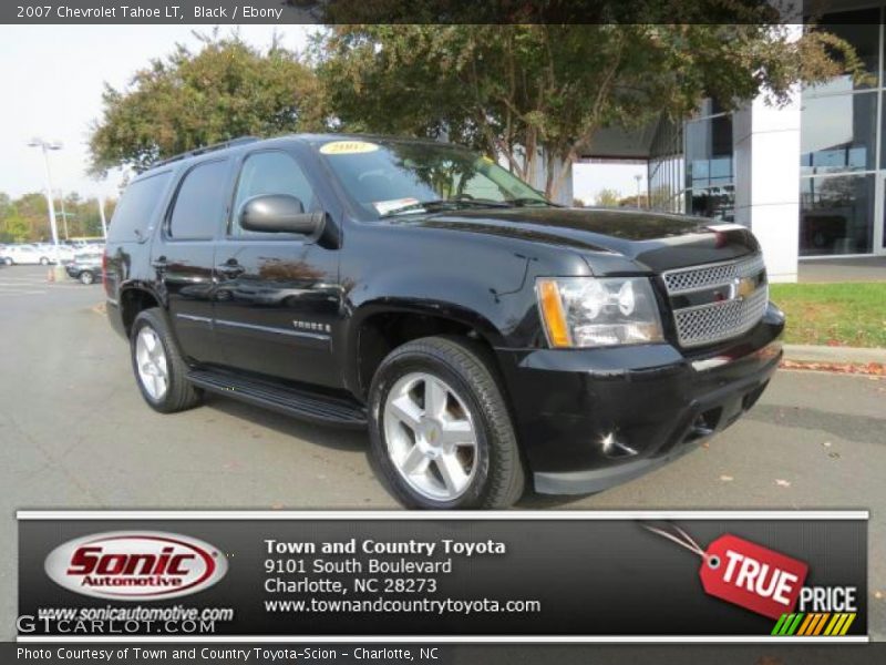 Black / Ebony 2007 Chevrolet Tahoe LT