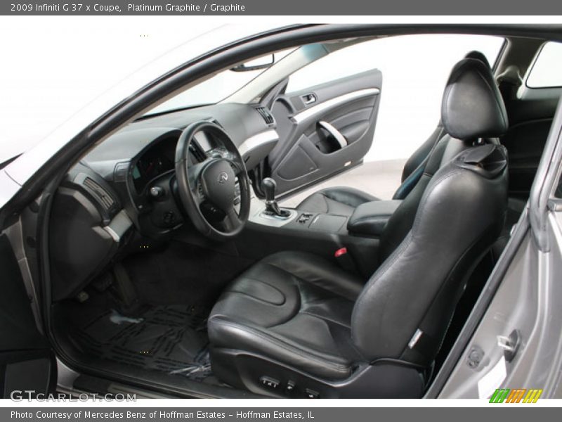 Platinum Graphite / Graphite 2009 Infiniti G 37 x Coupe