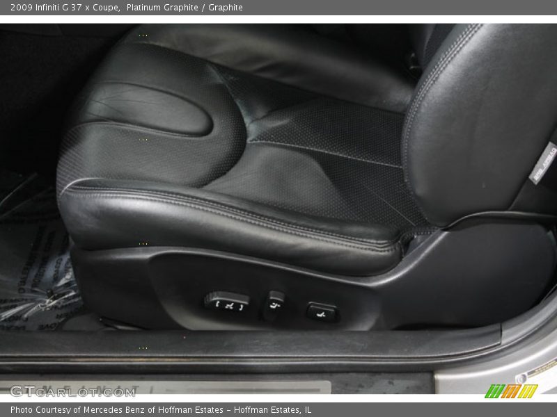Platinum Graphite / Graphite 2009 Infiniti G 37 x Coupe
