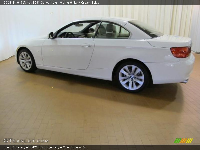 Alpine White / Cream Beige 2013 BMW 3 Series 328i Convertible