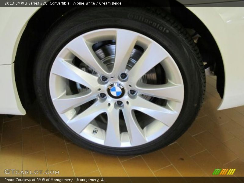 Alpine White / Cream Beige 2013 BMW 3 Series 328i Convertible
