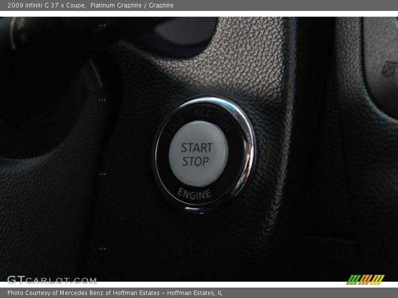 Platinum Graphite / Graphite 2009 Infiniti G 37 x Coupe
