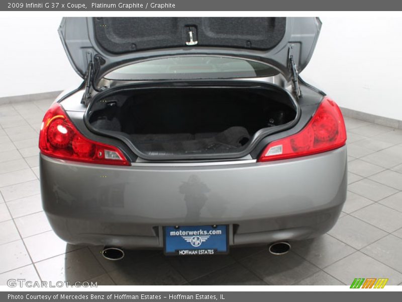 Platinum Graphite / Graphite 2009 Infiniti G 37 x Coupe