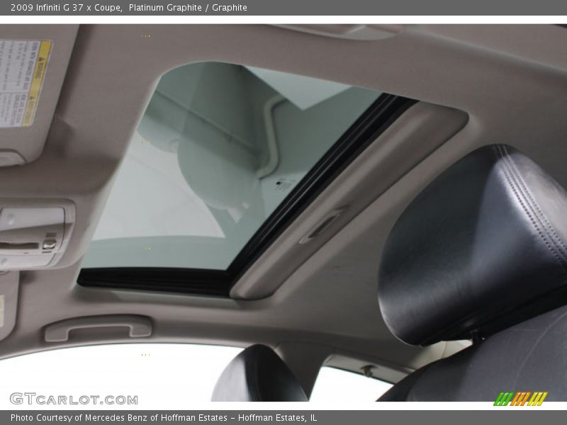 Platinum Graphite / Graphite 2009 Infiniti G 37 x Coupe