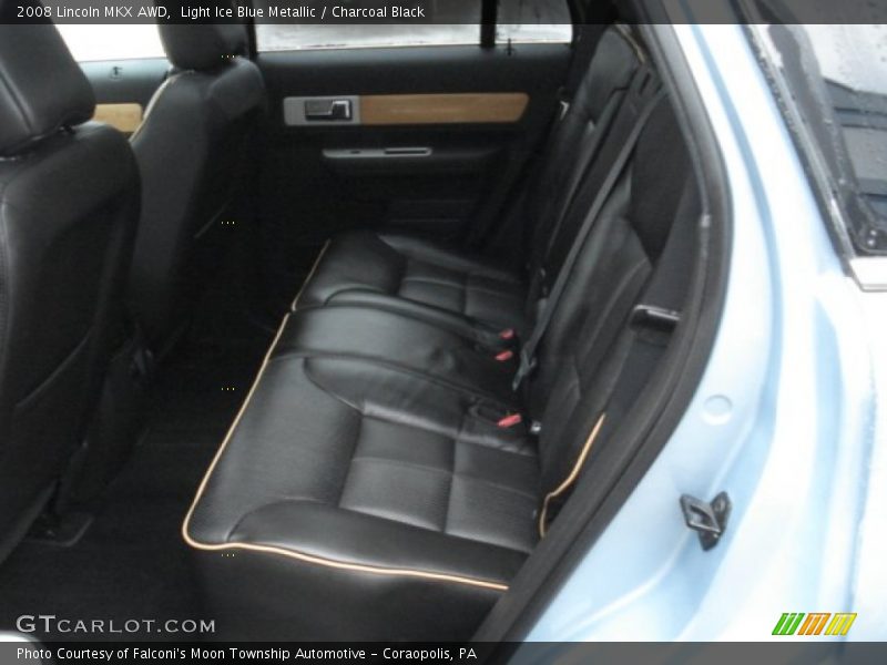 Light Ice Blue Metallic / Charcoal Black 2008 Lincoln MKX AWD