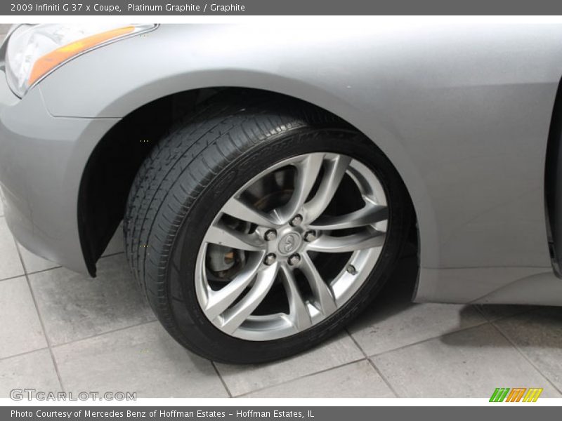 Platinum Graphite / Graphite 2009 Infiniti G 37 x Coupe