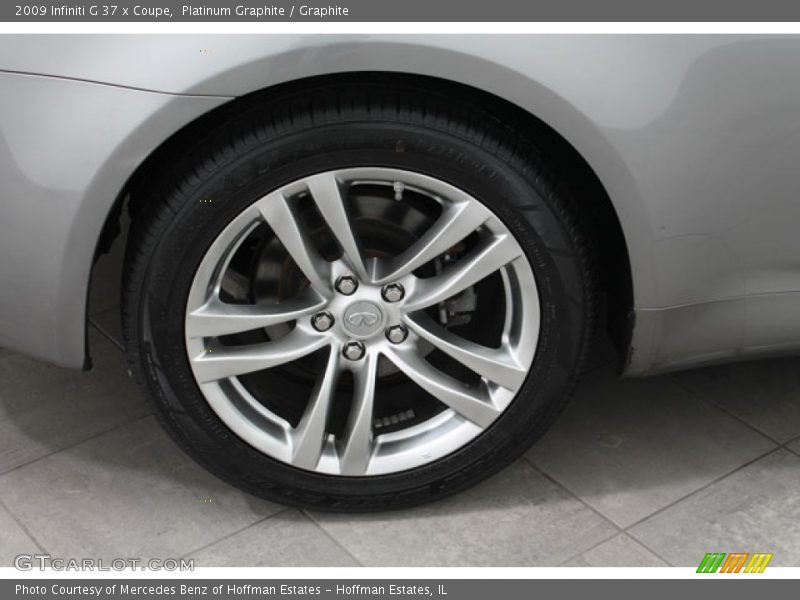 Platinum Graphite / Graphite 2009 Infiniti G 37 x Coupe