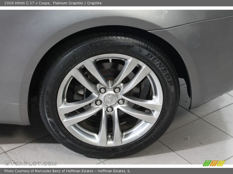 Platinum Graphite / Graphite 2009 Infiniti G 37 x Coupe
