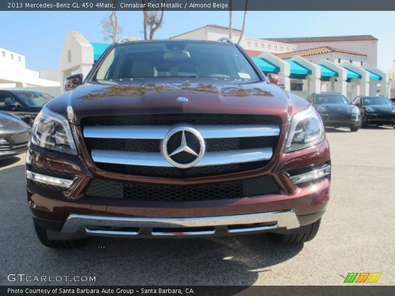 Cinnabar Red Metallic / Almond Beige 2013 Mercedes-Benz GL 450 4Matic
