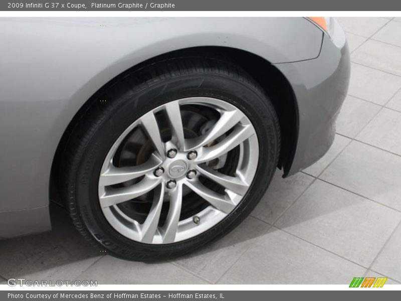 Platinum Graphite / Graphite 2009 Infiniti G 37 x Coupe