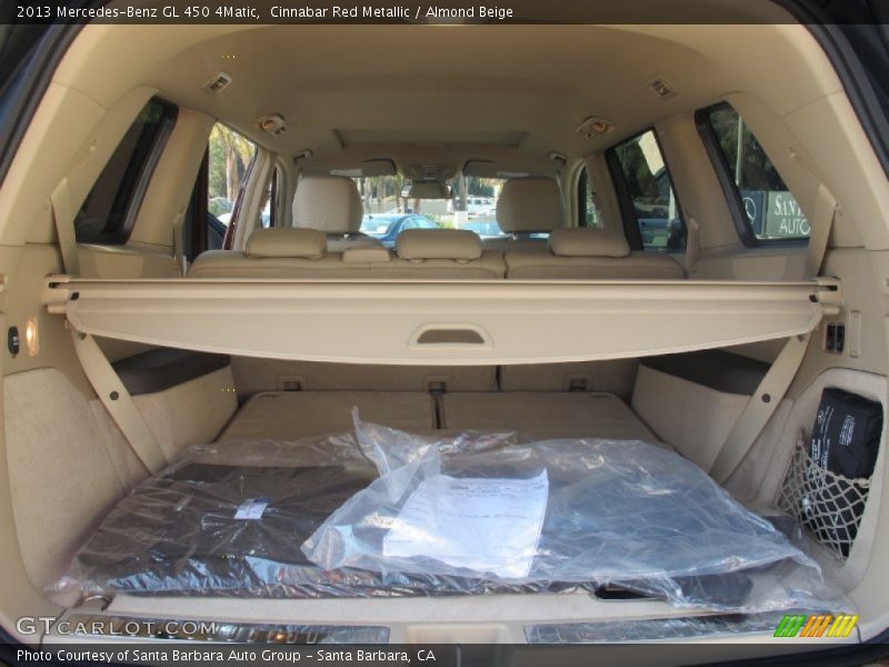 Cinnabar Red Metallic / Almond Beige 2013 Mercedes-Benz GL 450 4Matic