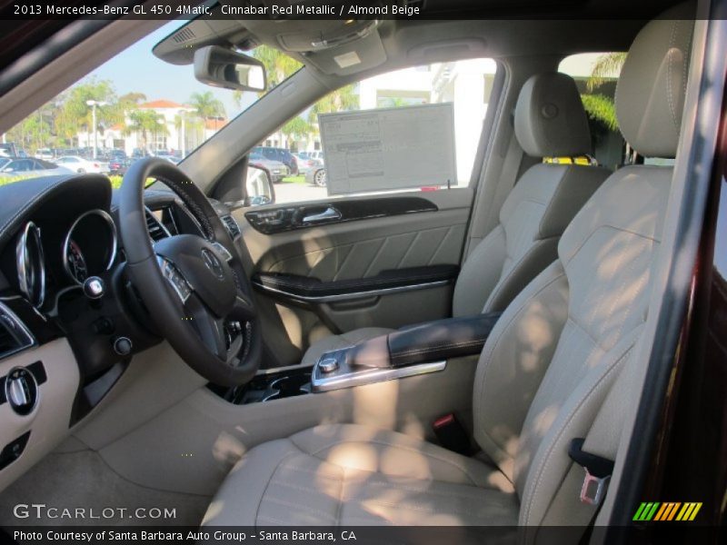 Cinnabar Red Metallic / Almond Beige 2013 Mercedes-Benz GL 450 4Matic