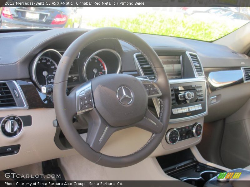 Cinnabar Red Metallic / Almond Beige 2013 Mercedes-Benz GL 450 4Matic