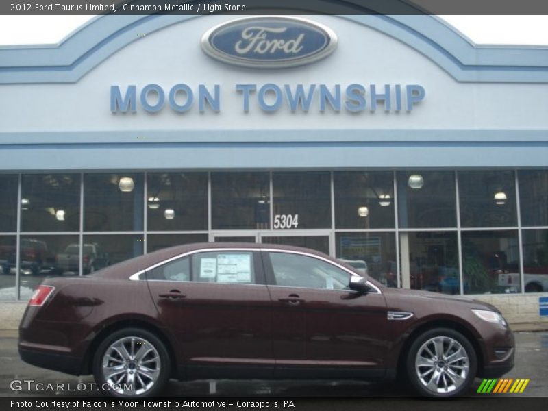 Cinnamon Metallic / Light Stone 2012 Ford Taurus Limited