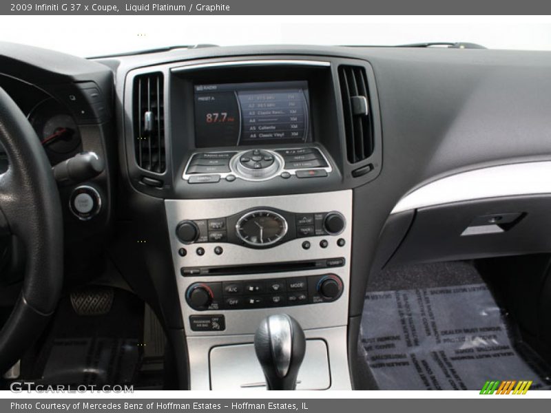 Liquid Platinum / Graphite 2009 Infiniti G 37 x Coupe