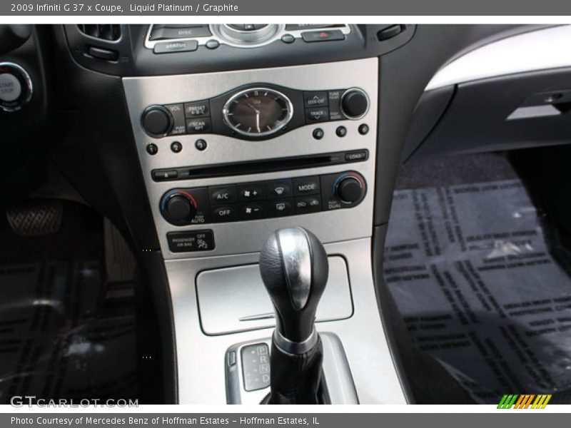Liquid Platinum / Graphite 2009 Infiniti G 37 x Coupe
