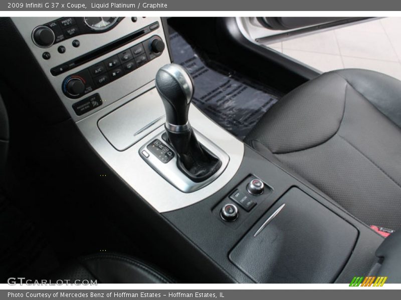 Liquid Platinum / Graphite 2009 Infiniti G 37 x Coupe