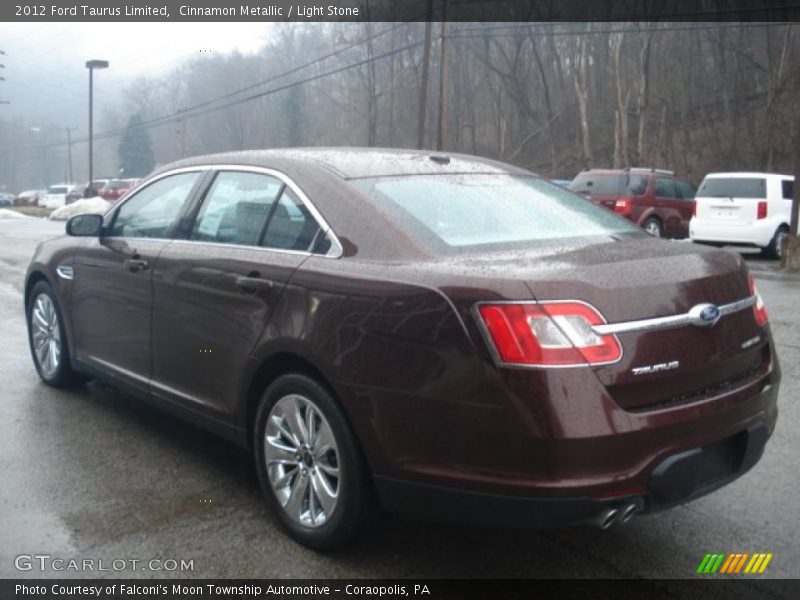 Cinnamon Metallic / Light Stone 2012 Ford Taurus Limited