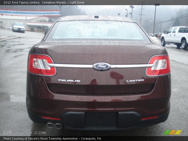 Cinnamon Metallic / Light Stone 2012 Ford Taurus Limited