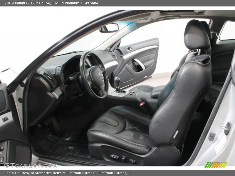 Liquid Platinum / Graphite 2009 Infiniti G 37 x Coupe