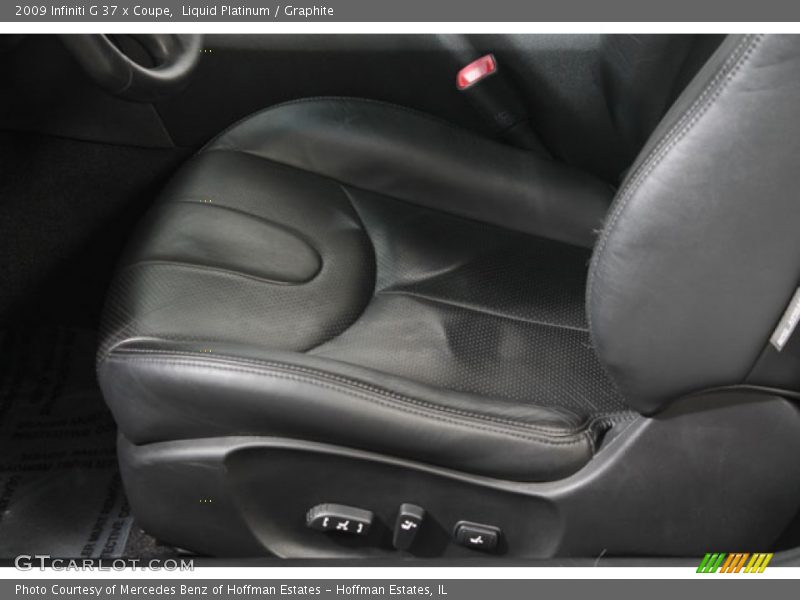 Liquid Platinum / Graphite 2009 Infiniti G 37 x Coupe