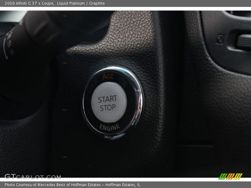 Liquid Platinum / Graphite 2009 Infiniti G 37 x Coupe