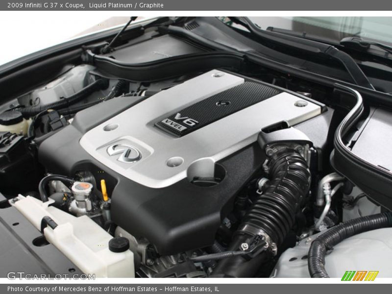 Liquid Platinum / Graphite 2009 Infiniti G 37 x Coupe