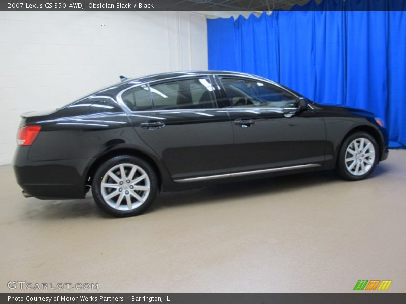 Obsidian Black / Black 2007 Lexus GS 350 AWD