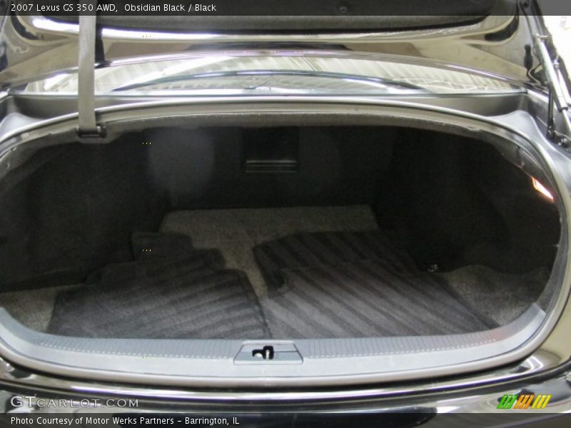 Obsidian Black / Black 2007 Lexus GS 350 AWD