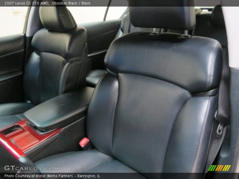 Obsidian Black / Black 2007 Lexus GS 350 AWD