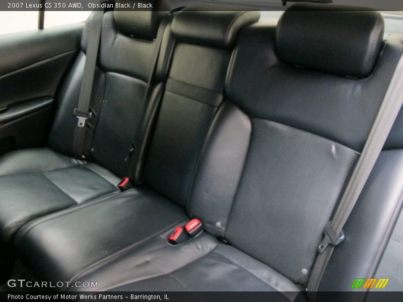 Obsidian Black / Black 2007 Lexus GS 350 AWD