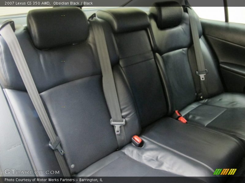Obsidian Black / Black 2007 Lexus GS 350 AWD