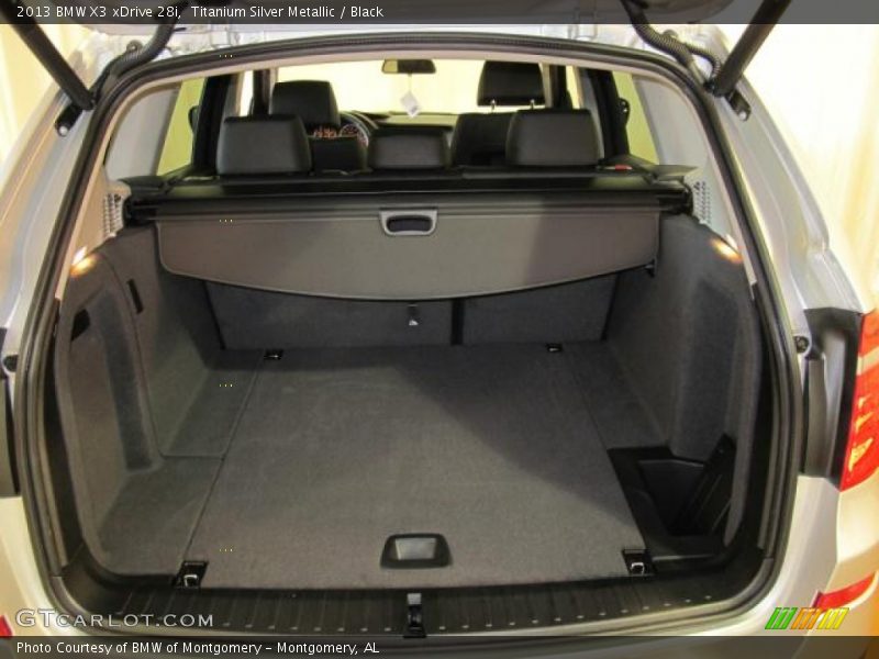 Titanium Silver Metallic / Black 2013 BMW X3 xDrive 28i