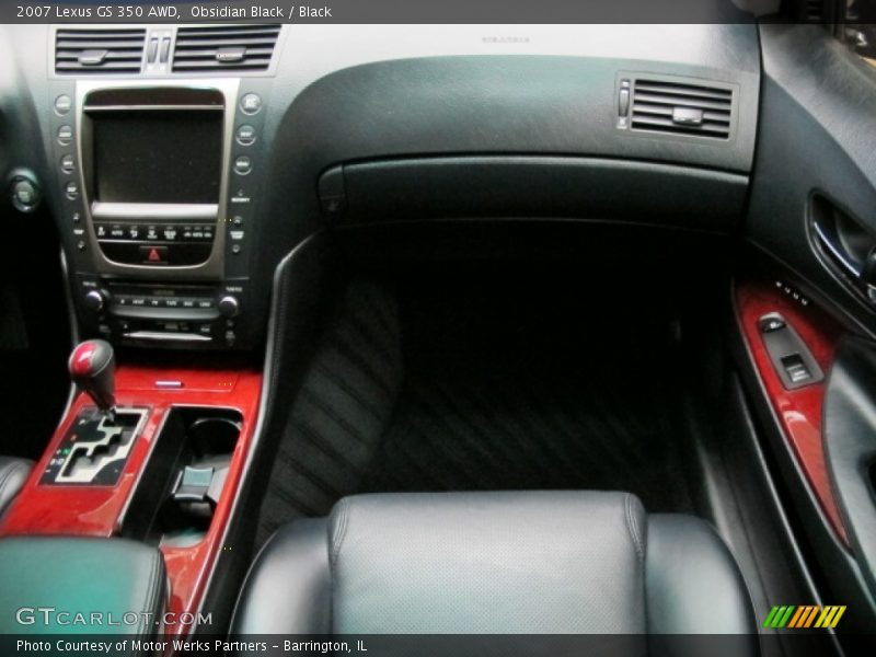 Obsidian Black / Black 2007 Lexus GS 350 AWD