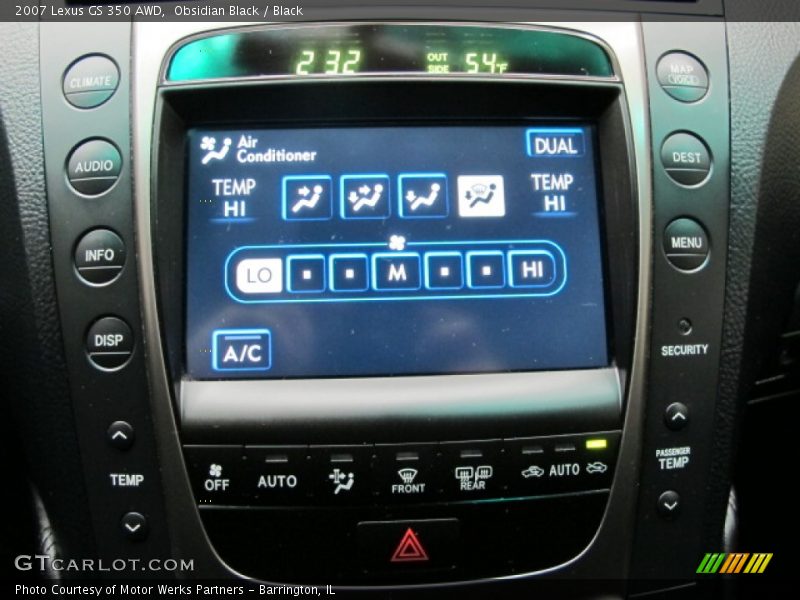 Obsidian Black / Black 2007 Lexus GS 350 AWD
