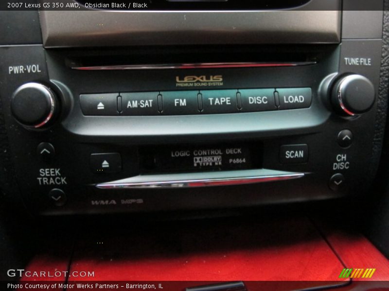Obsidian Black / Black 2007 Lexus GS 350 AWD