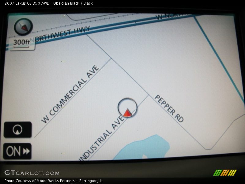 Obsidian Black / Black 2007 Lexus GS 350 AWD