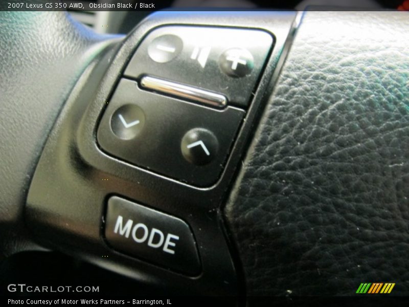 Obsidian Black / Black 2007 Lexus GS 350 AWD
