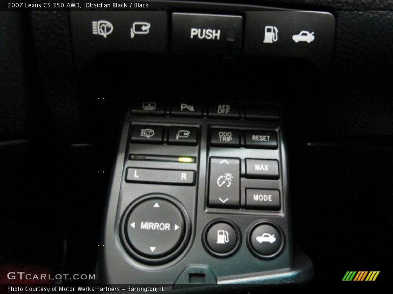 Obsidian Black / Black 2007 Lexus GS 350 AWD