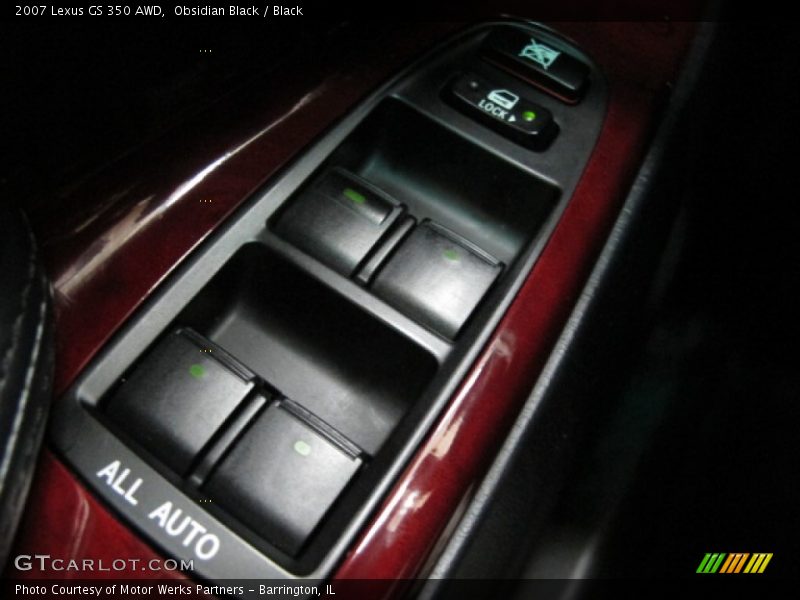Obsidian Black / Black 2007 Lexus GS 350 AWD