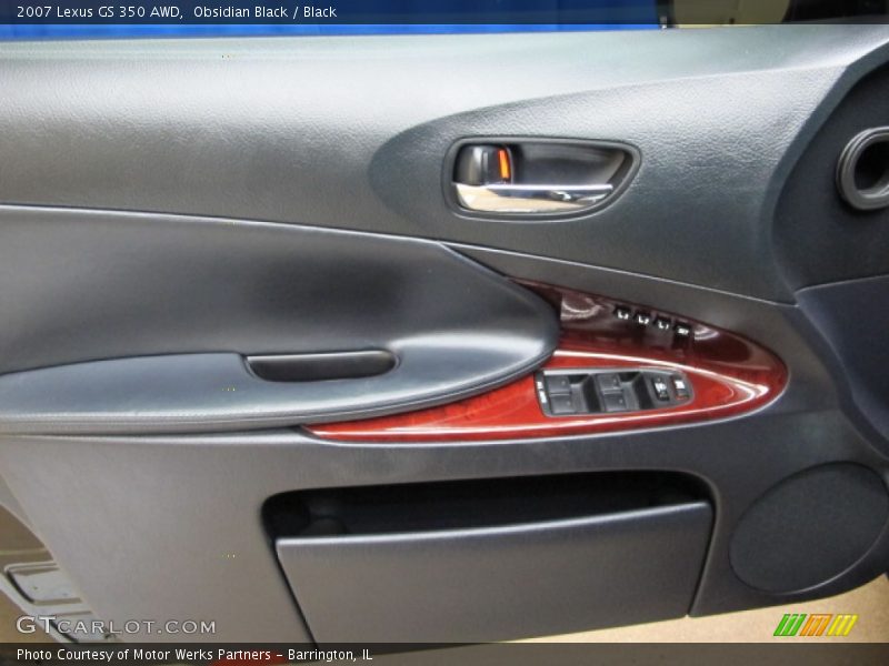 Obsidian Black / Black 2007 Lexus GS 350 AWD