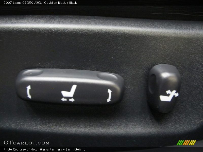 Obsidian Black / Black 2007 Lexus GS 350 AWD