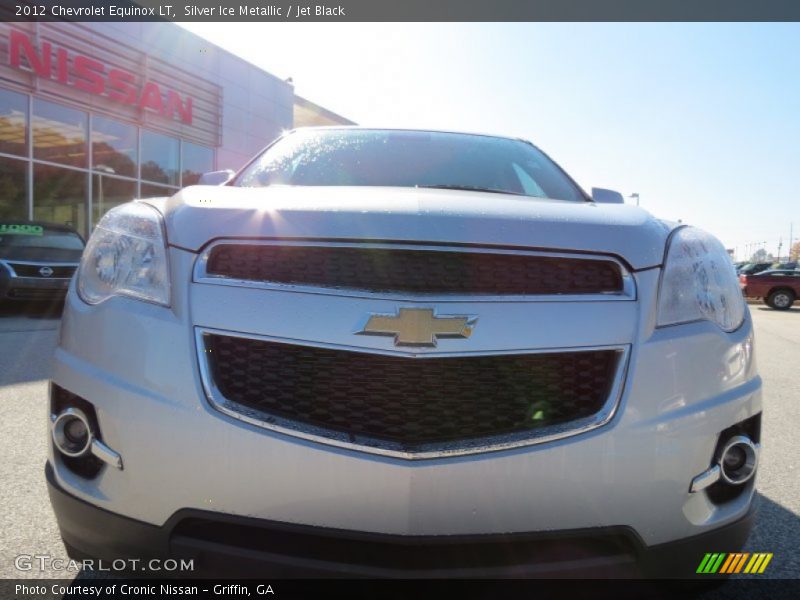 Silver Ice Metallic / Jet Black 2012 Chevrolet Equinox LT