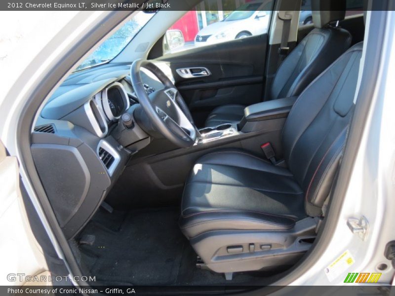 Silver Ice Metallic / Jet Black 2012 Chevrolet Equinox LT