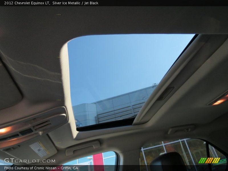 Silver Ice Metallic / Jet Black 2012 Chevrolet Equinox LT